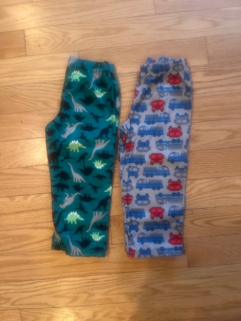 Carter's Simple Joys Boys 5T Pajama Pants 2-Pack Dinosaurs & Fire Trucks